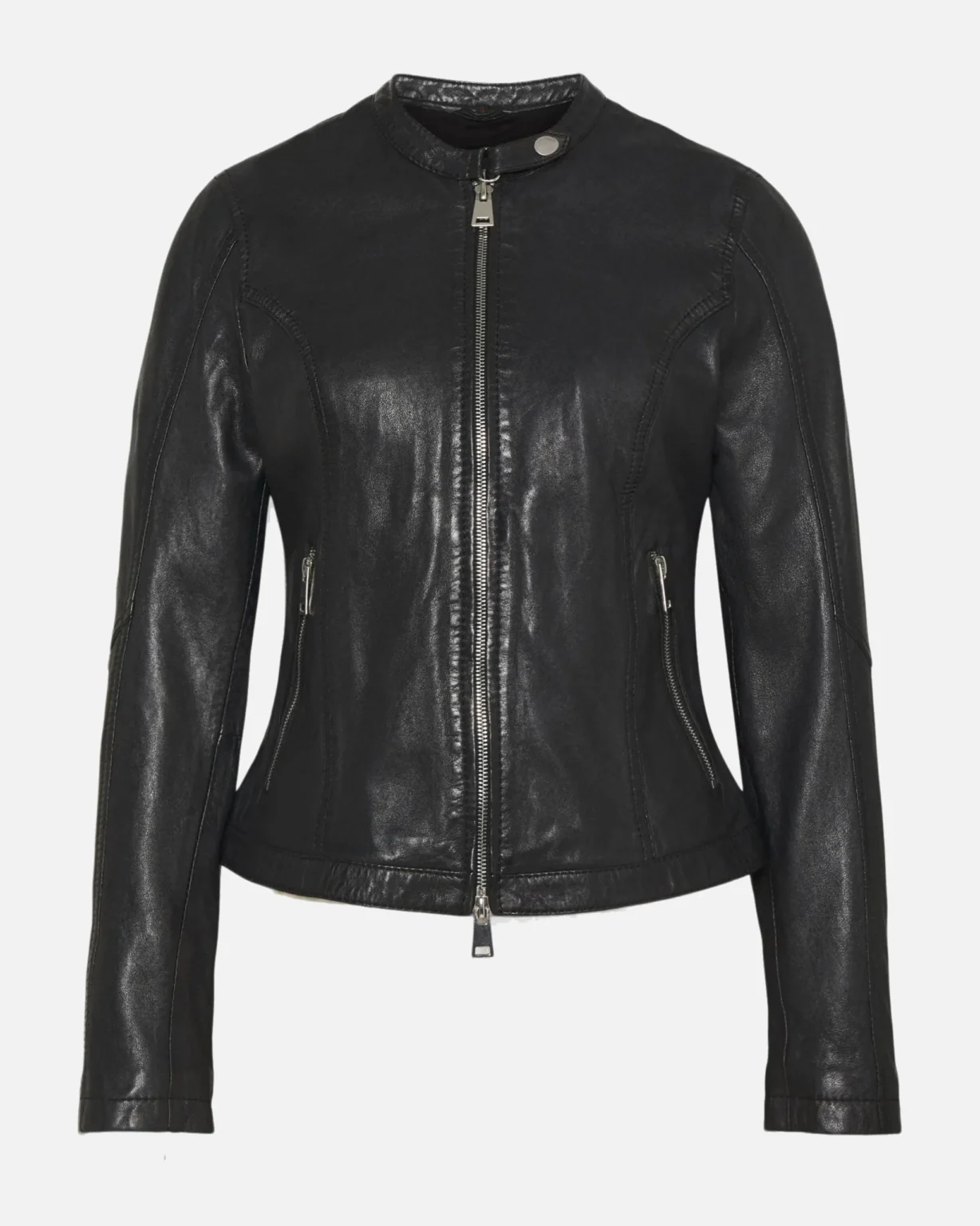 Emma Black Racer Jacket