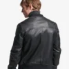 Flight Black Bomber Leather Jacket