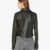 Jaket Womens Biker Leather Jacket