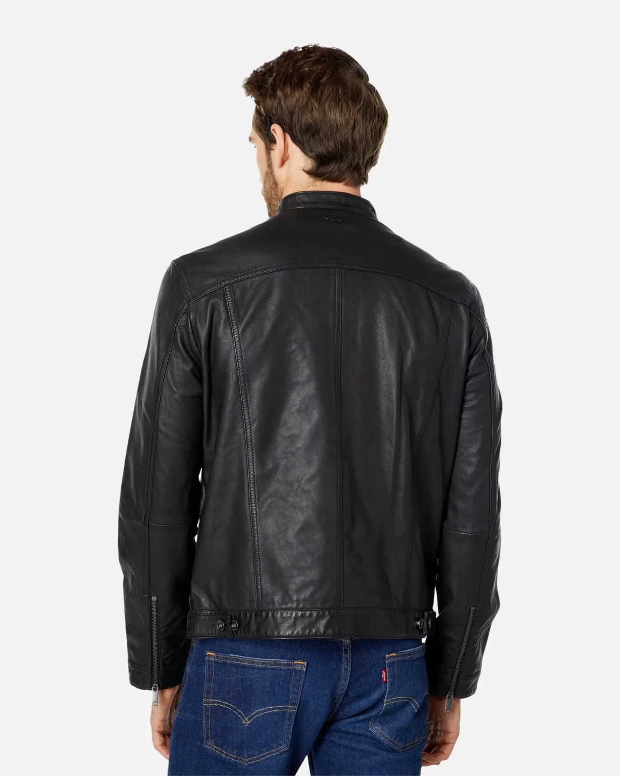 John Band Collar Racer Jacket