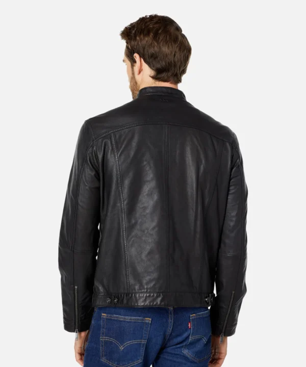 John Band Collar Racer Jacket