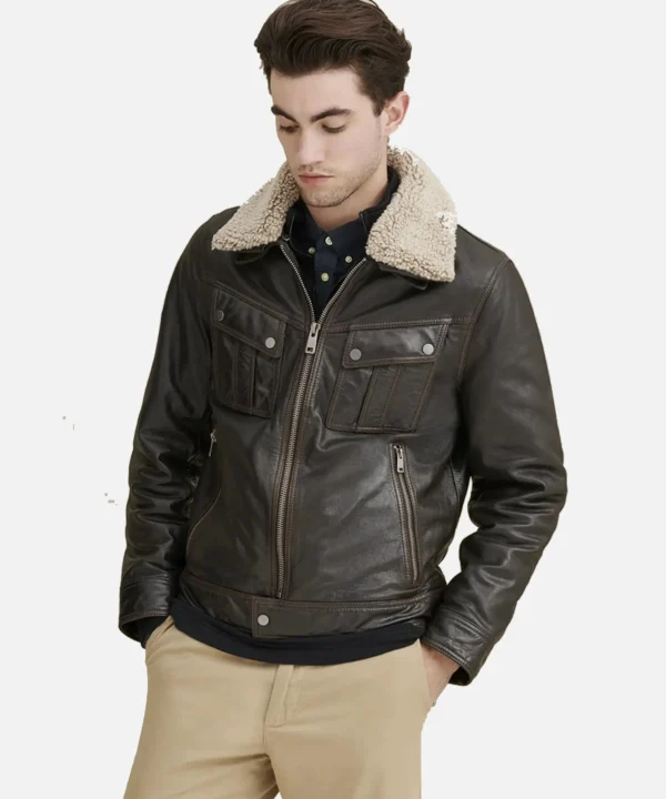 Mens Trucker Shearing Jacket