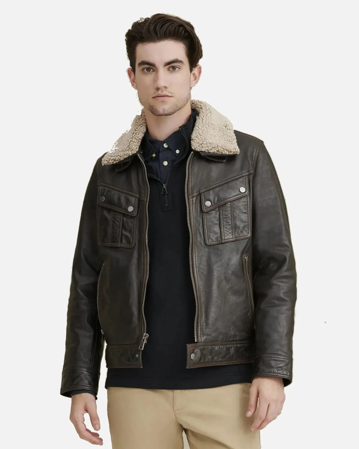 Mens Trucker Shearing Jacket