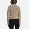 Sand Stoner Women Suede Moto Jacket