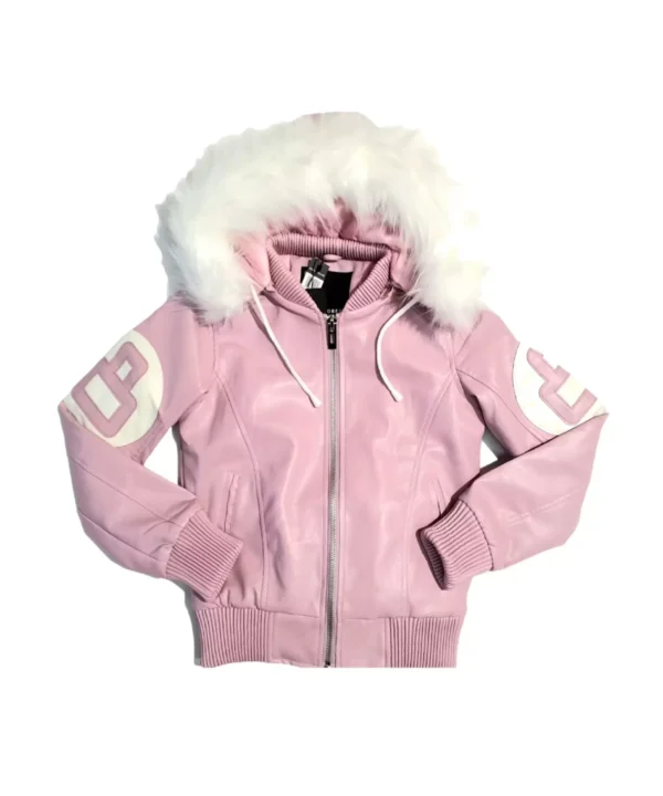 Parka Kids 8 Ball Pink Jacket