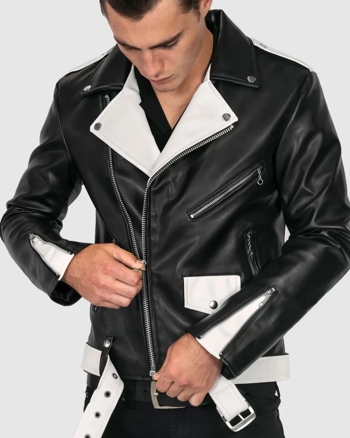 B&W New Style Racer Jacket