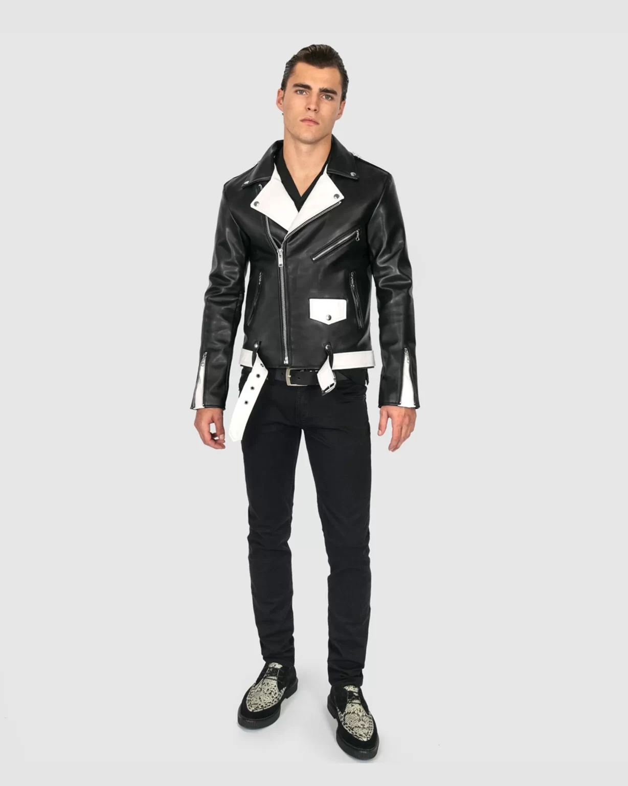 B&W New Style Racer Jacket