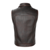 Biker Vest Genuine Cowhide Leather