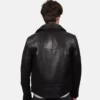 Men’s Black Rebel Rider Leather Jacket