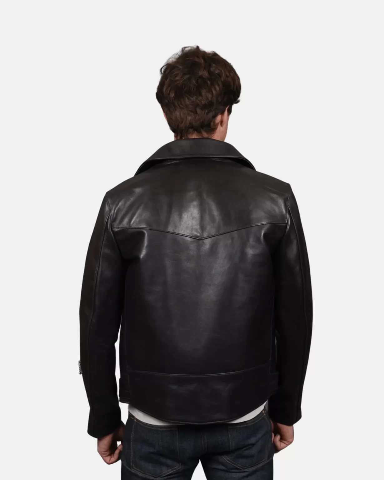 Men’s Black Rebel Rider Leather Jacket