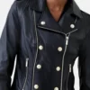 Classic Cruiser Leather Jacket For Women