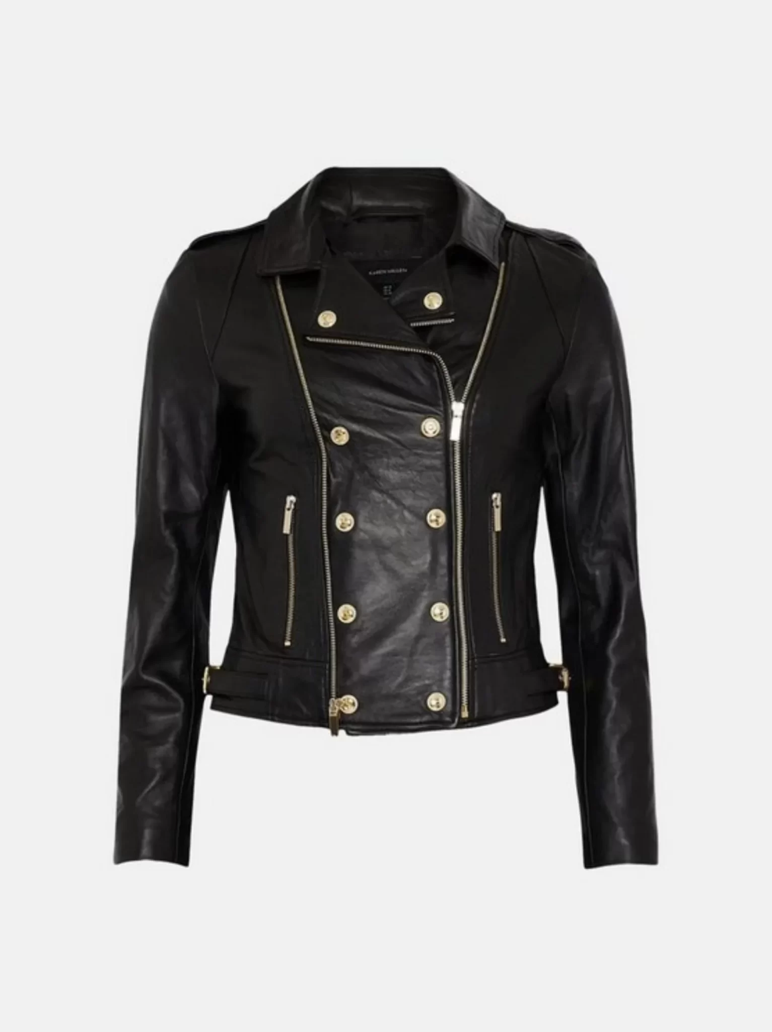 Classic Cruiser Leather Jacket For Women