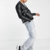 Leather Biker Jacket For Men