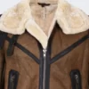 b3 bomber aviator shearling leather jacket for Men