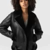 Sheepskin Shearling Leather Jacket