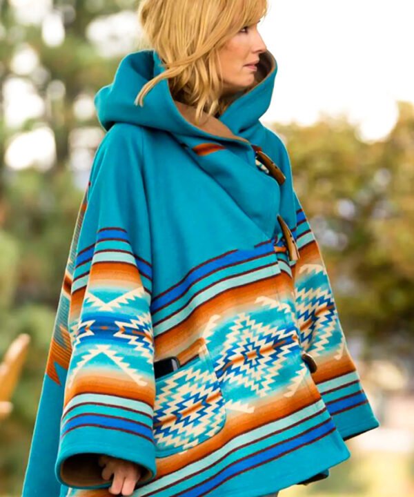 Beth-Dutton-Blue-Coat-Kelly-Reilly-Yellowstone