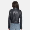 Womens Sam Edelman D-Blue Biker Jacket