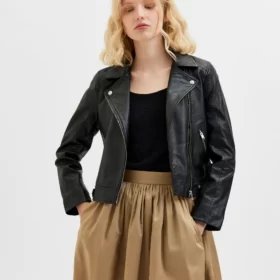 Janny Biker Leather Jacket