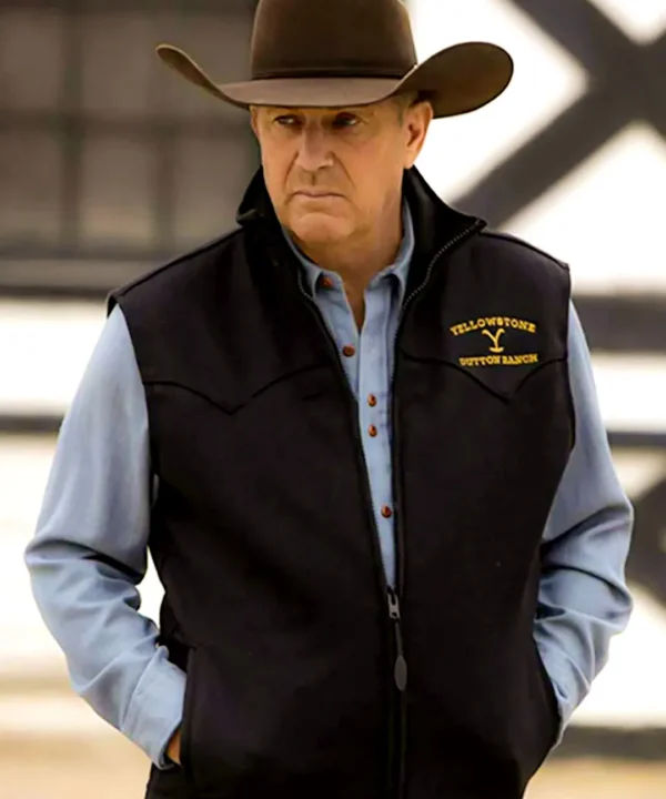 John-Dutton-Black-Vest-Kevin-Costner-Yellowstone