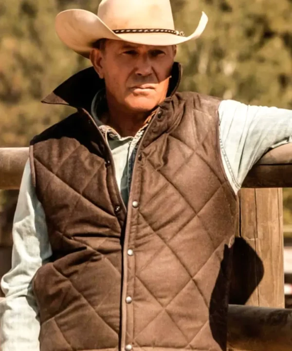 John-Dutton-Brown-Quilted-Vest-Yellowstone