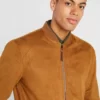 Mens Suede Leather Jacket