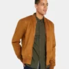 Mens Suede Leather Jacket