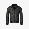 Leather Biker Black Jacket