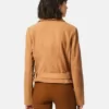 Women’s Peaches Suede Biker Style Jacket