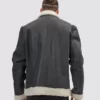 Men Shearling Leather jacket