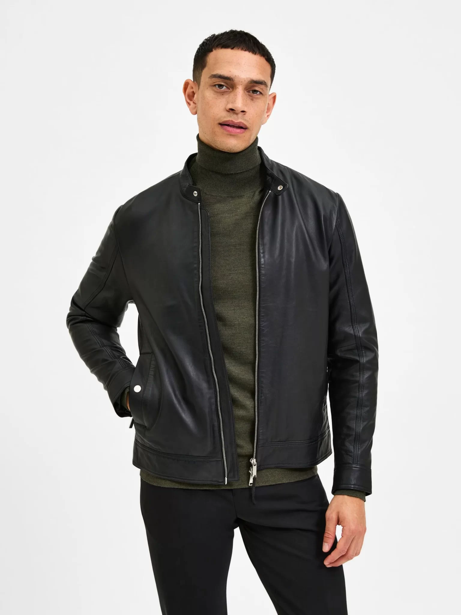 Mens Caferacer Jacket