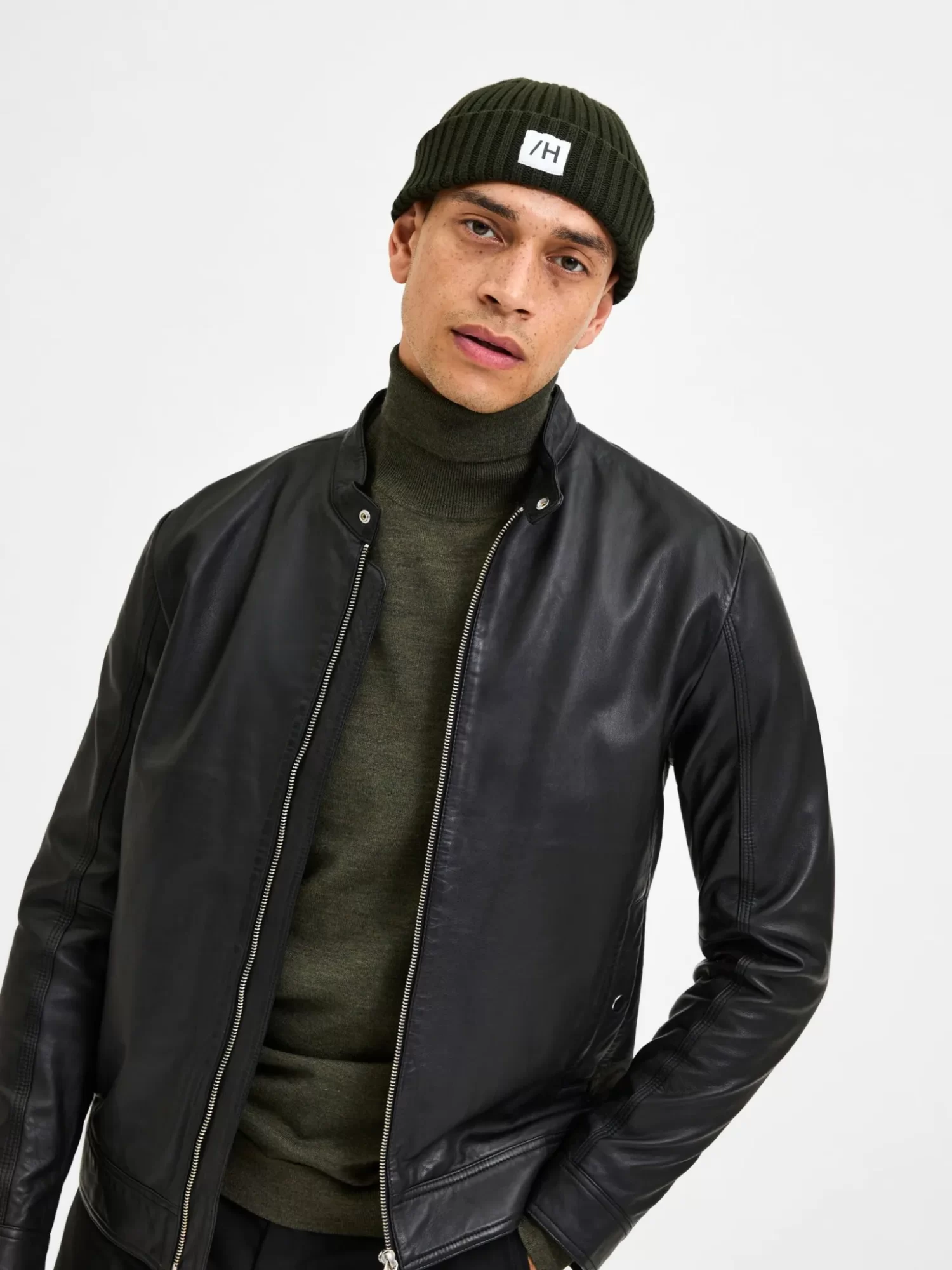 Mens Caferacer Jacket