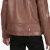 Men’s Brown Rider Leather Jacket