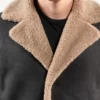 Shearling Luxe Leather Jacket For Men