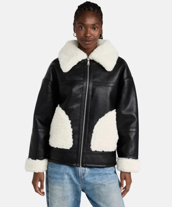 Sheepskin Real Shearling Leather Jacket