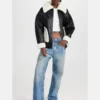 Sheepskin Real Shearling Leather Jacket Leather