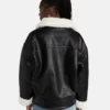 Sheepskin Real Shearling Leather Jacket Leather