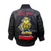 Top Gun MA 1 Tomcat Black Bomber Jacket