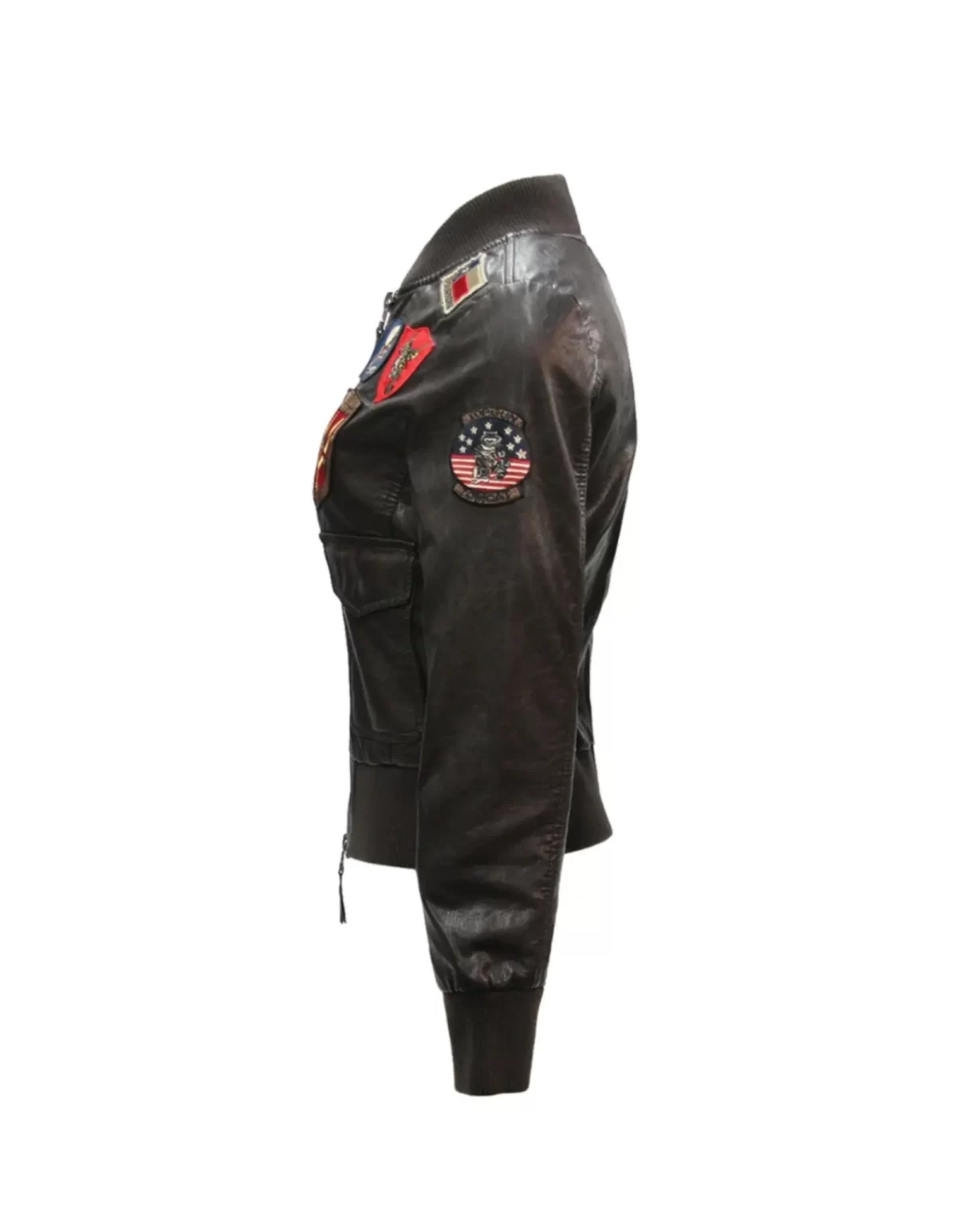 Top Gun Womens Vegan Jacket2