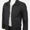 Yellowstone John Dutton Black Cotton Jacket