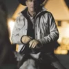 Yellowstone Season 5 John Dutton White Jacket