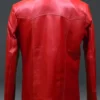 fight club original red leather jacket The cafe racer jacket