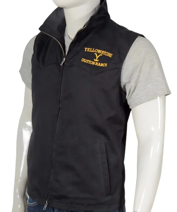 john dutton Yellowstone ranch Black vest