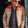 kevin costner john dutton cotton jacket yellowstone