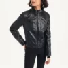 Womens Racer Leather Jacket