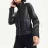 Womens Racer Leather Jacket