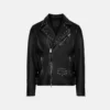 New Punk Casual Biker Shearling Collar Jacket