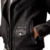 MEN BRUISER CLUB STREET LEATHER JACKET