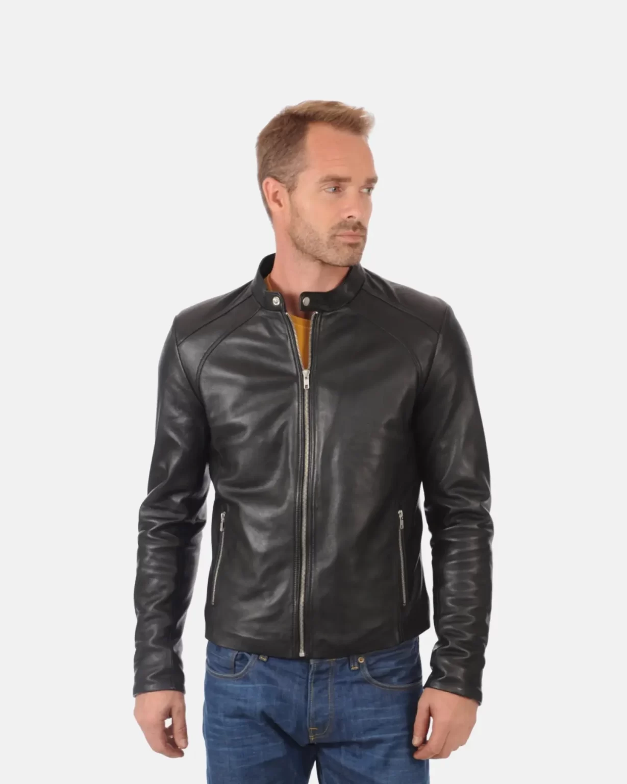 Mens Leather Jacket