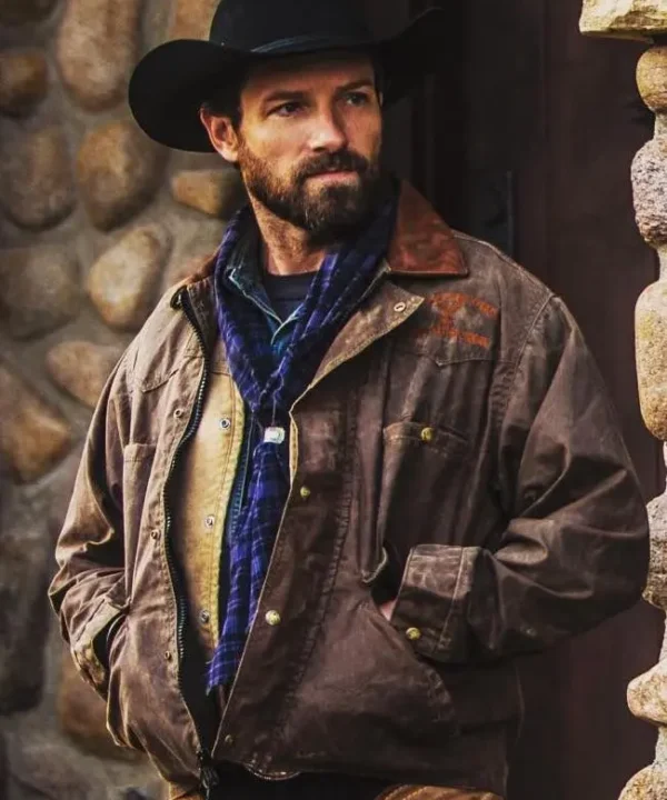 yellowstone Ian bohen ryan leather jacket