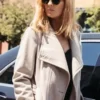 yellowstone kelly reilly beth dutton white coat